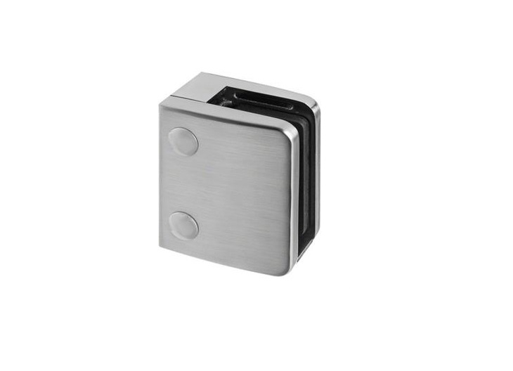 Q-rail glasklem model 4200 voor Ø42.4 rvs look