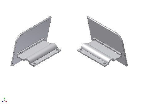 Aluminium kopschotten type f